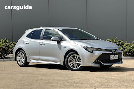 Silver 2020 Toyota Corolla Hatchback Sx Hybrid