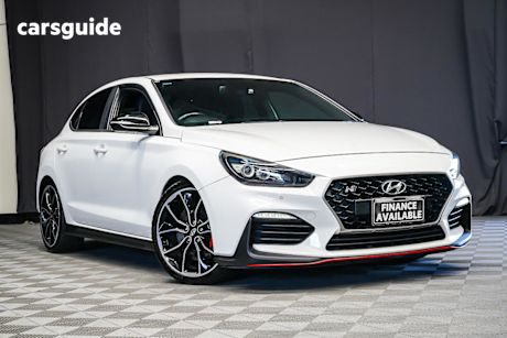 White 2019 Hyundai I30 Fastback Fastback N Performance Lux