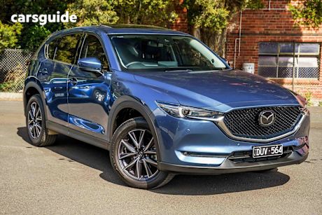 Blue 2021 Mazda CX-5 Wagon Gt Turbo (Awd)