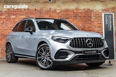 Silver 2025 Mercedes-Benz GLC43 Wagon 4Matic Edition R