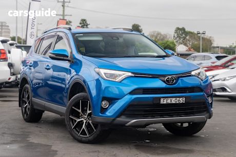 Blue 2017 Toyota RAV4 Wagon Gxl (4X4)