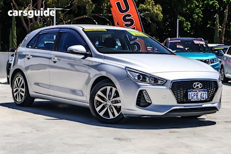 Silver 2018 Hyundai I30 Hatchback Active