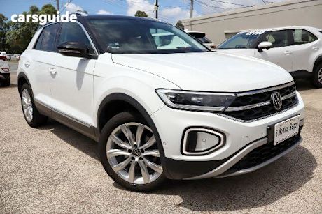 White 2023 Volkswagen T-ROC Wagon 110Tsi Style (Restricted Feat)