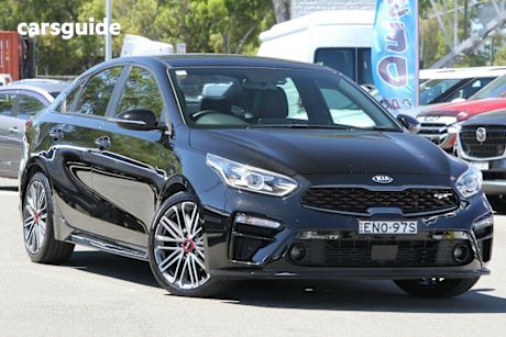 Black 2021 Kia Cerato Sedan Gt