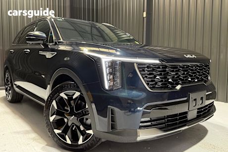 Blue 2025 Kia Sorento Wagon Gt-Line 7 Seat