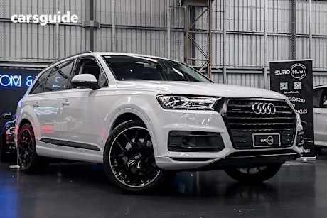 White 2016 Audi Q7 Wagon 3.0 Tdi Quattro