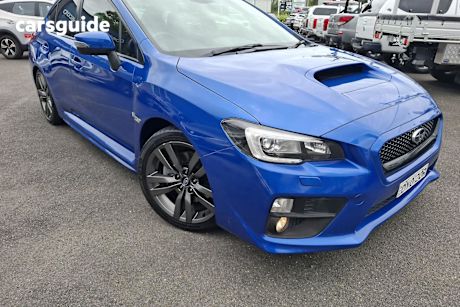 Blue 2017 Subaru WRX Sedan Premium (Awd)