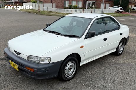 White 1994 Subaru Impreza Sedan Lx