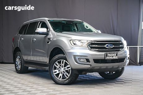 Silver 2019 Ford Everest Wagon Trend (4Wd 7 Seat)