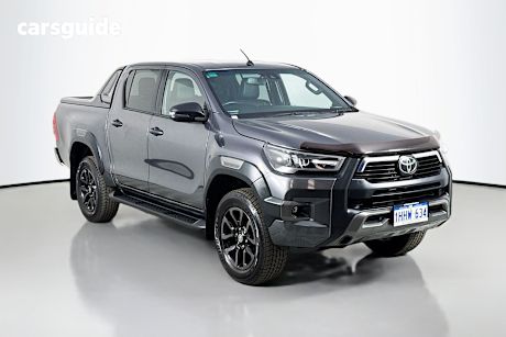 Silver 2021 Toyota Hilux Double Cab Pick Up Rogue (4X4)