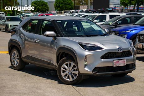 Silver 2022 Toyota Yaris Cross Wagon Gxl Hybrid