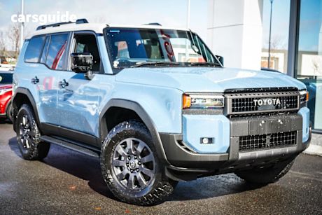 Blue 2024 Toyota Landcruiser Prado Wagon Altitude