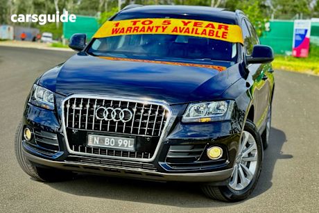 Black 2013 Audi Q5 Wagon 2.0 Tdi Quattro