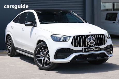 White 2020 Mercedes-Benz GLE53 Coupe 4Matic+ (Hybrid)