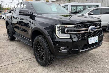 Black 2022 Ford Ranger Double Cab Pick Up Xlt 3.0 (4X4)