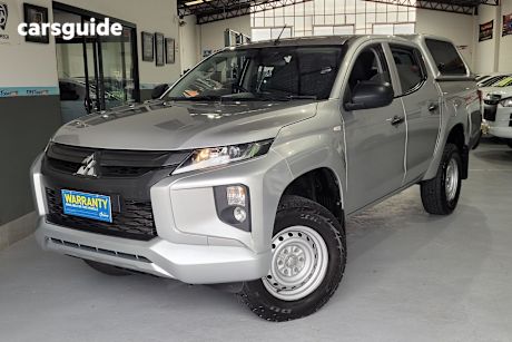 Silver 2021 Mitsubishi Triton Double Cab Pick Up Glx Adas (4X2)