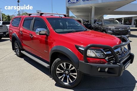 Red 2016 Holden Colorado Crew Cab Pickup Ltz (4X4)