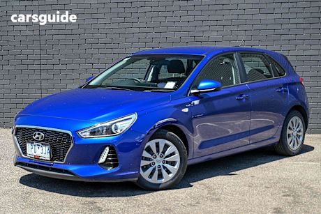 Blue 2019 Hyundai I30 Hatchback Go