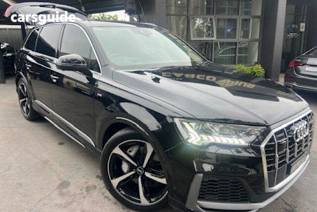Black 2020 Audi Q7 Wagon 50 Tdi Quattro S Line Mhev