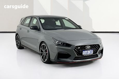 Grey 2020 Hyundai I30 Hatchback N Performance