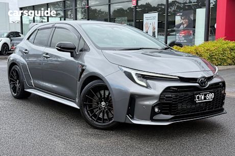 Silver 2024 Toyota GR Corolla Hatchback Gts