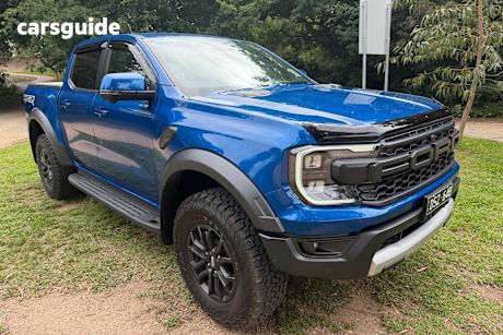 Blue 2024 Ford Ranger Double Cab Pick Up Raptor 3.0 (4X4)
