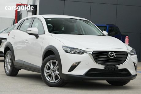 White 2023 Mazda CX-3 Wagon Maxx Sport (Fwd)