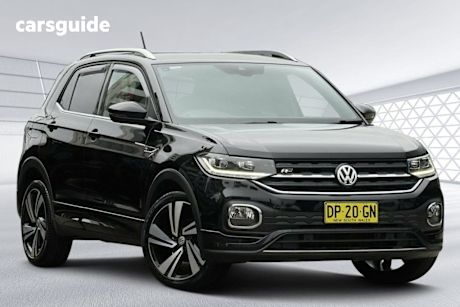 Black 2020 Volkswagen T-Cross Wagon 85Tsi Style