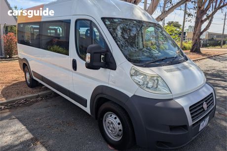 White 2013 Fiat Ducato Van Lwb/Mid