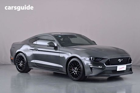 Grey 2018 Ford Mustang Coupe Fastback Gt 5.0 V8