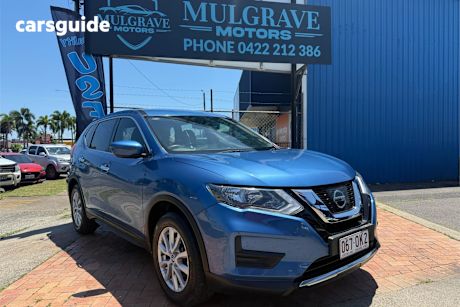 Blue 2019 Nissan X-Trail Wagon St (4Wd)