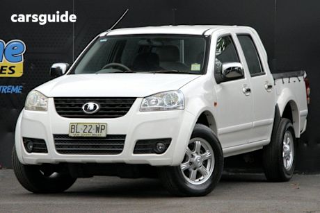 White 2011 Great Wall V240 Dual Cab Utility (4X4)