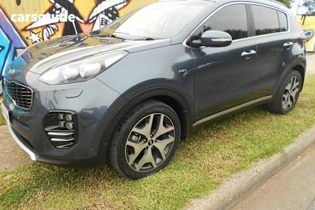 Blue 2016 Kia Sportage Wagon Gt-Line (Awd)