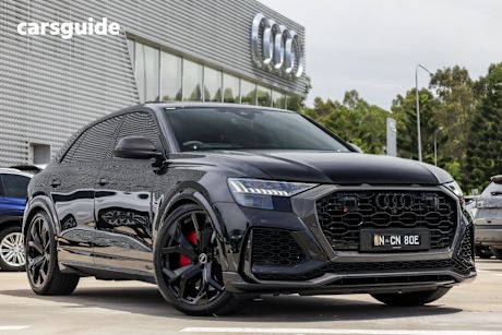 Black 2022 Audi RS Q8 Wagon Tfsi Quattro Mhev