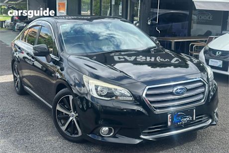 Black 2014 Subaru Liberty Sedan 3.6R