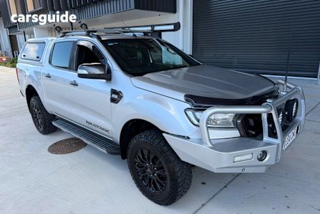 Silver 2018 Ford Ranger Dual Cab Pick-up Wildtrak 3.2 (4X4)