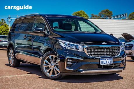 Black 2019 Kia Carnival Wagon Platinum