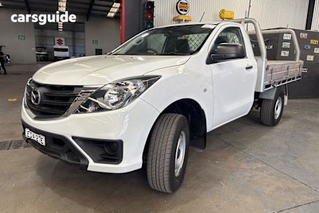 White 2018 Mazda BT-50 Cab Chassis Xt (4X2)