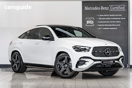 White 2023 Mercedes-Benz GLE450 Coupe 4Matic (Hybrid)