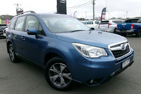 Blue 2014 Subaru Forester Wagon 2.5I Luxury Limited Edition