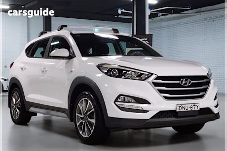 White 2017 Hyundai Tucson Wagon Active X (Fwd)