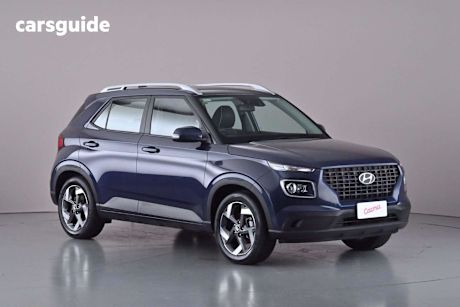 Blue 2021 Hyundai Venue Wagon Active