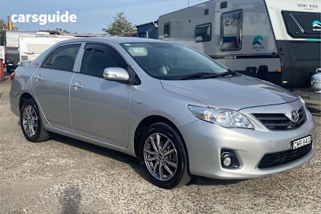 Silver 2012 Toyota Corolla Sedan Ascent Sport