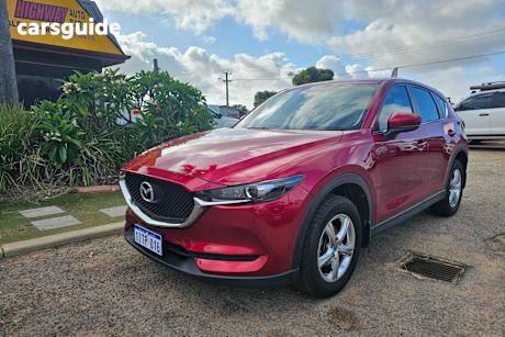 Red 2018 Mazda CX-5 Wagon Maxx (4X4)