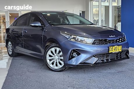 Blue 2021 Kia Cerato Sedan S