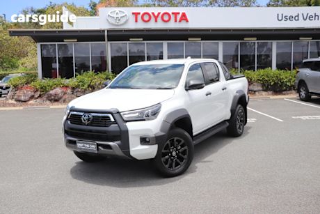 White 2025 Toyota Hilux Double Cab Pick Up Rogue 48V (4X4)