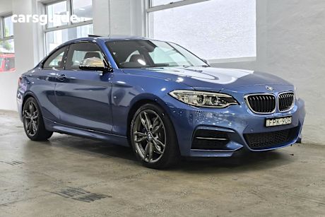 Blue 2014 BMW M235I Coupe