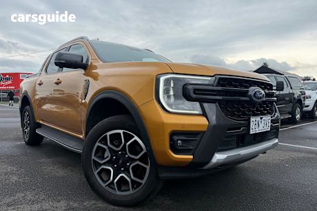 Yellow 2024 Ford Ranger Double Cab Pick Up Wildtrak 2.0 (4X4)