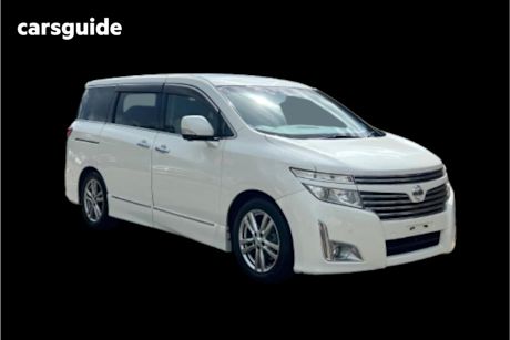 White 2011 Nissan Elgrand Wagon Rider