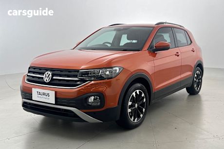 Orange 2020 Volkswagen T-Cross Wagon 85Tsi Life